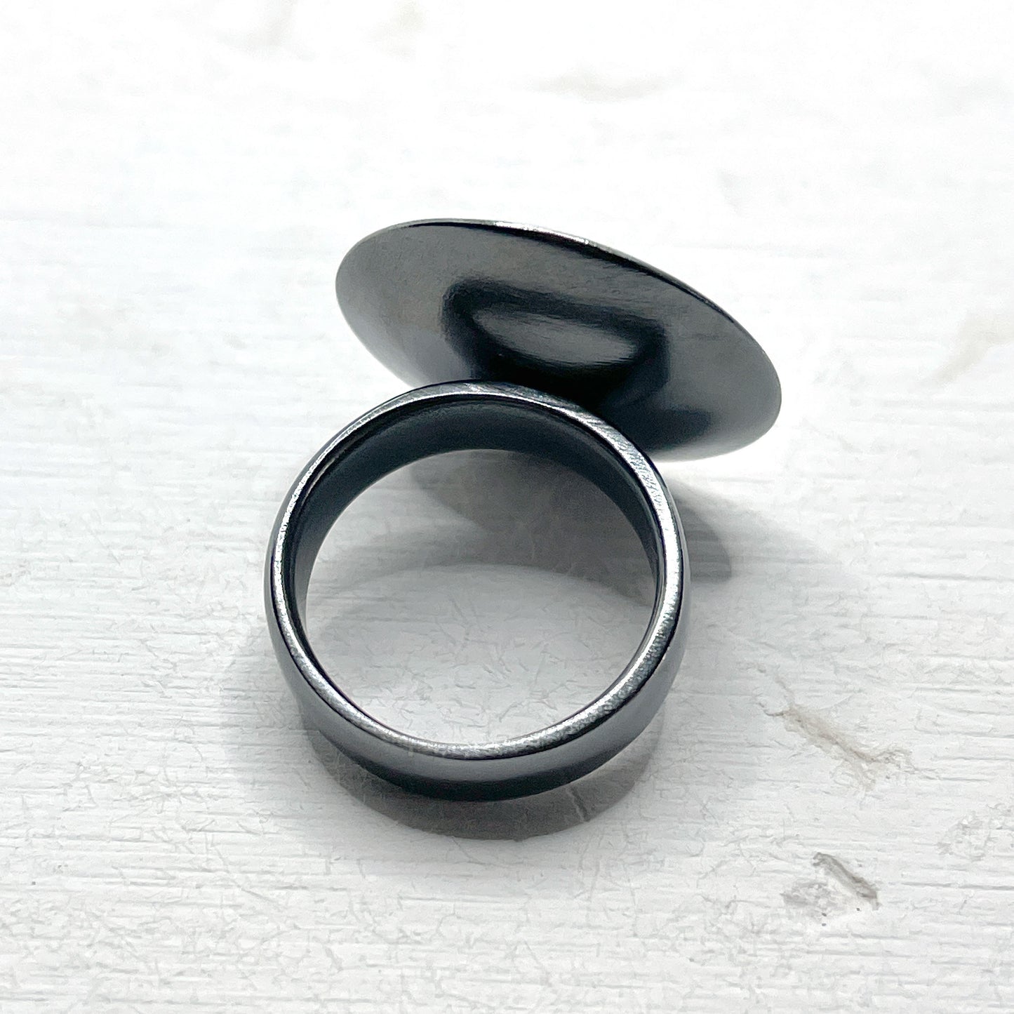 Black Statement Ring for Women
