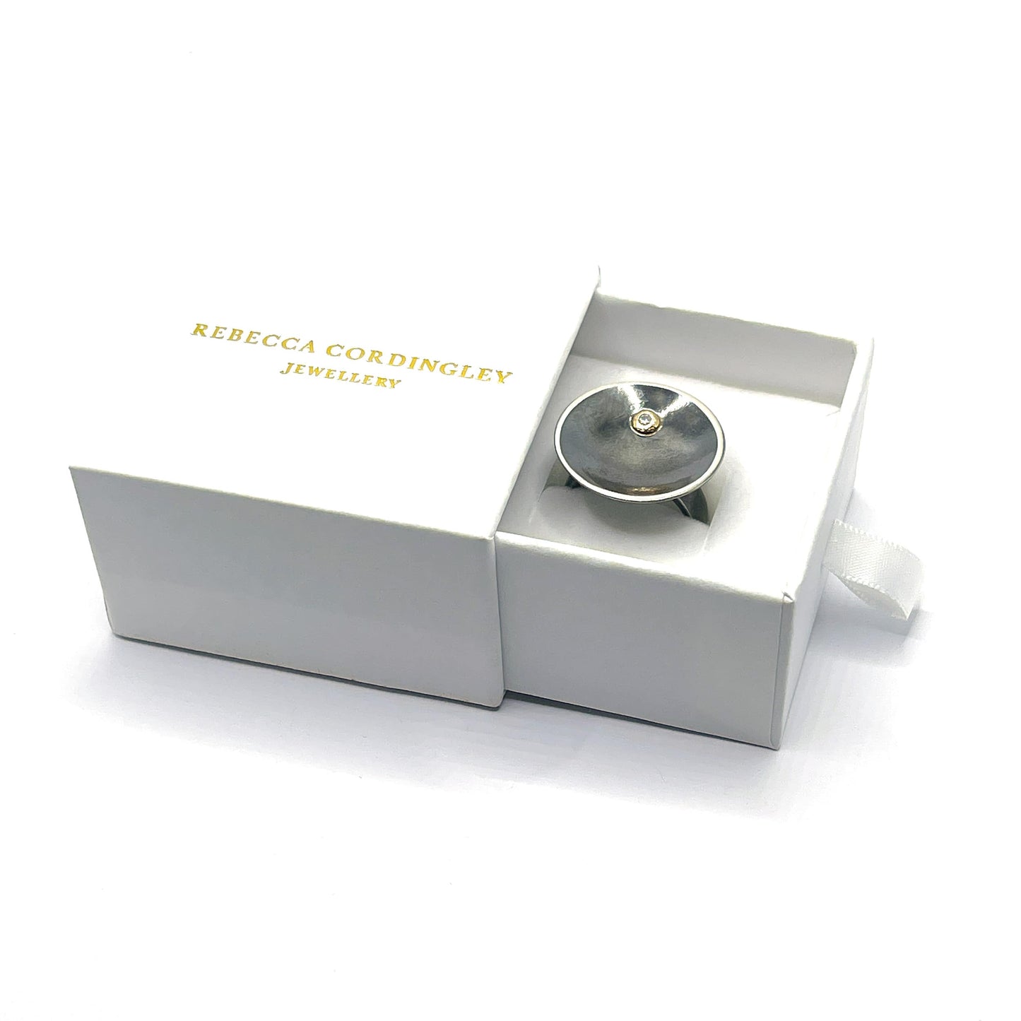 Black Statement Ring for Women