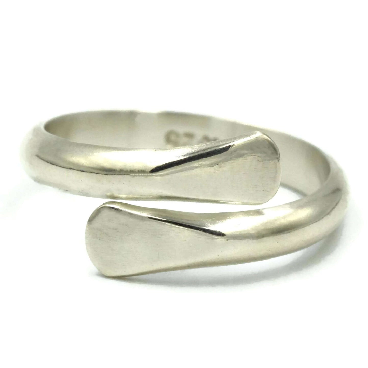 Silver Wrap Around Ring - Rebecca Cordingley