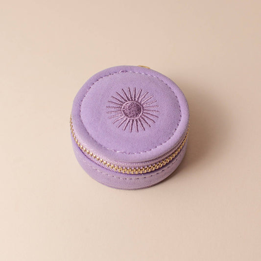 Mini Travel Jewellery Case in Lavender - cai & jo
