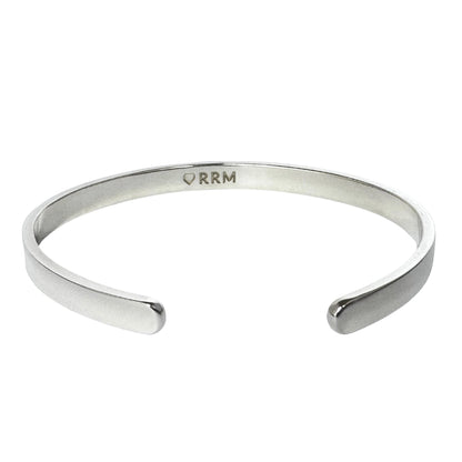 5mm Sterling Silver Cuff Bracelet | Solid 925 Silver