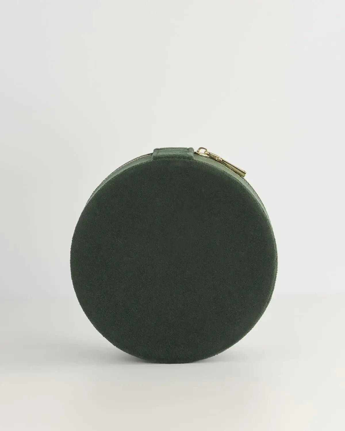 FABLE Chloe Fawn Embroidered Jewellery Box - Green - Fable England