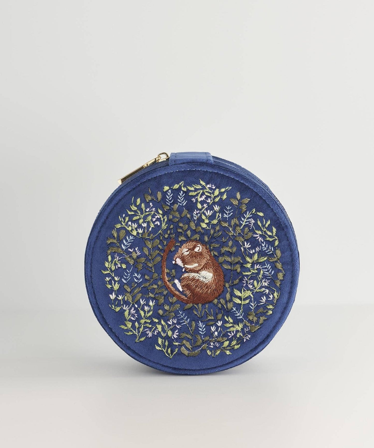 Fable England Dormouse Jewellery Box Navy