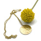 14k gold coin necklace for women, handmade by Rebecca Cordingley