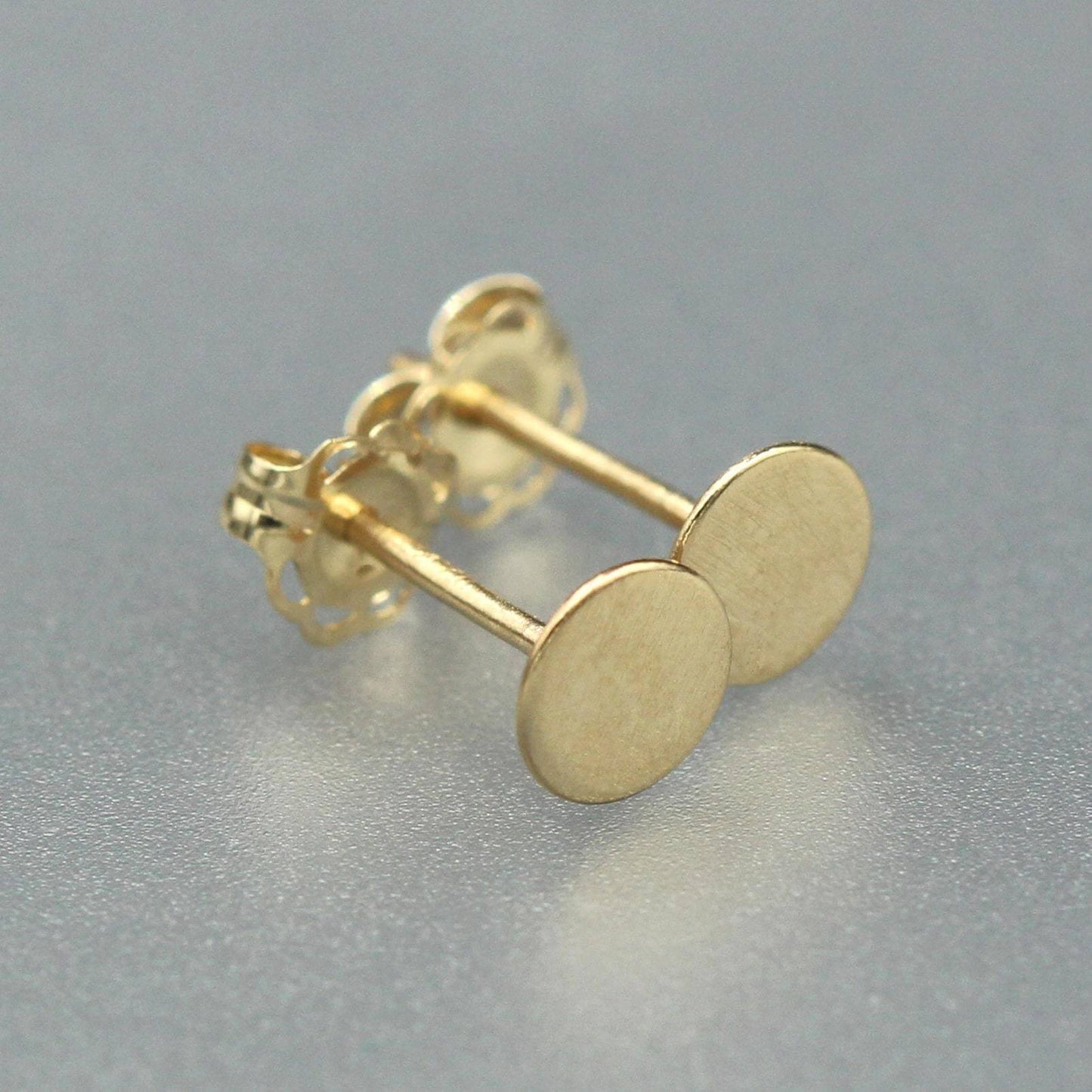 14k Gold Stud Earrings - Rebecca Cordingley