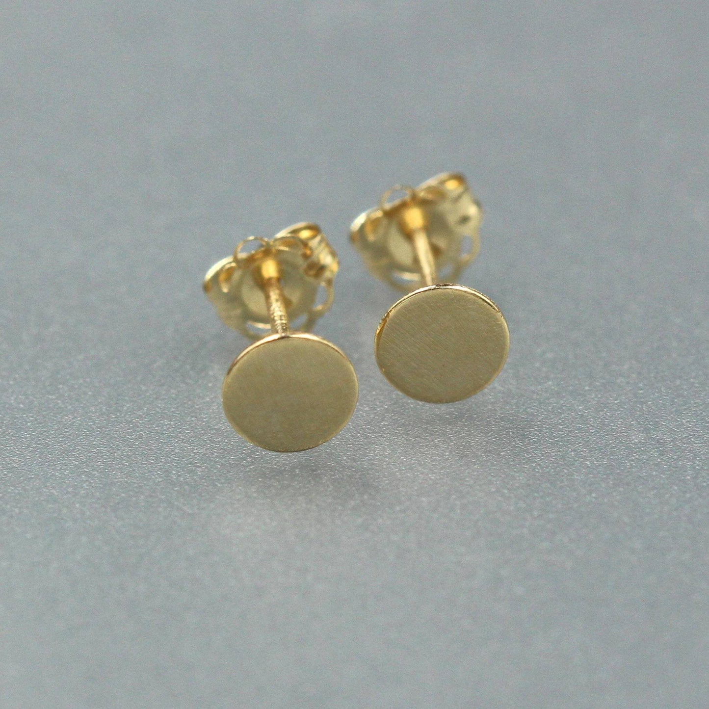 14k Gold Stud Earrings - Rebecca Cordingley