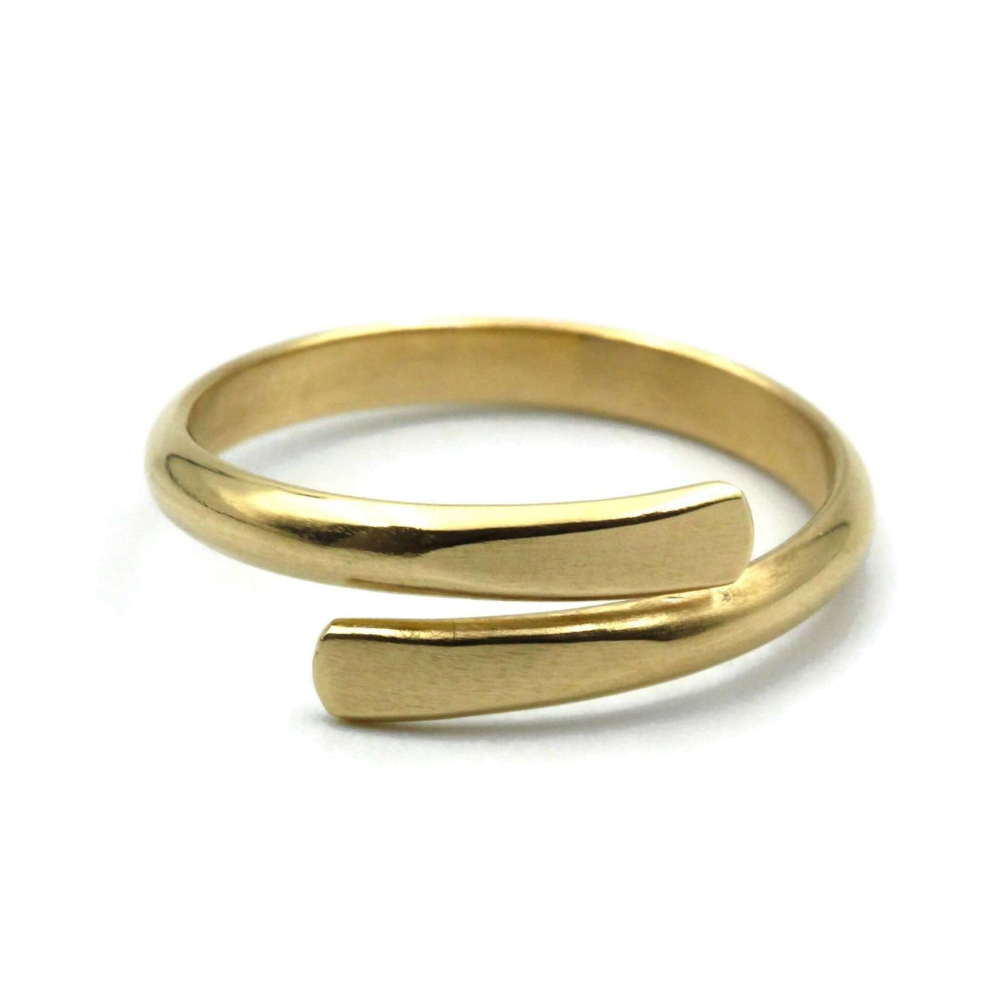 14k Yellow Gold Stacking Ring - Rebecca Cordingley