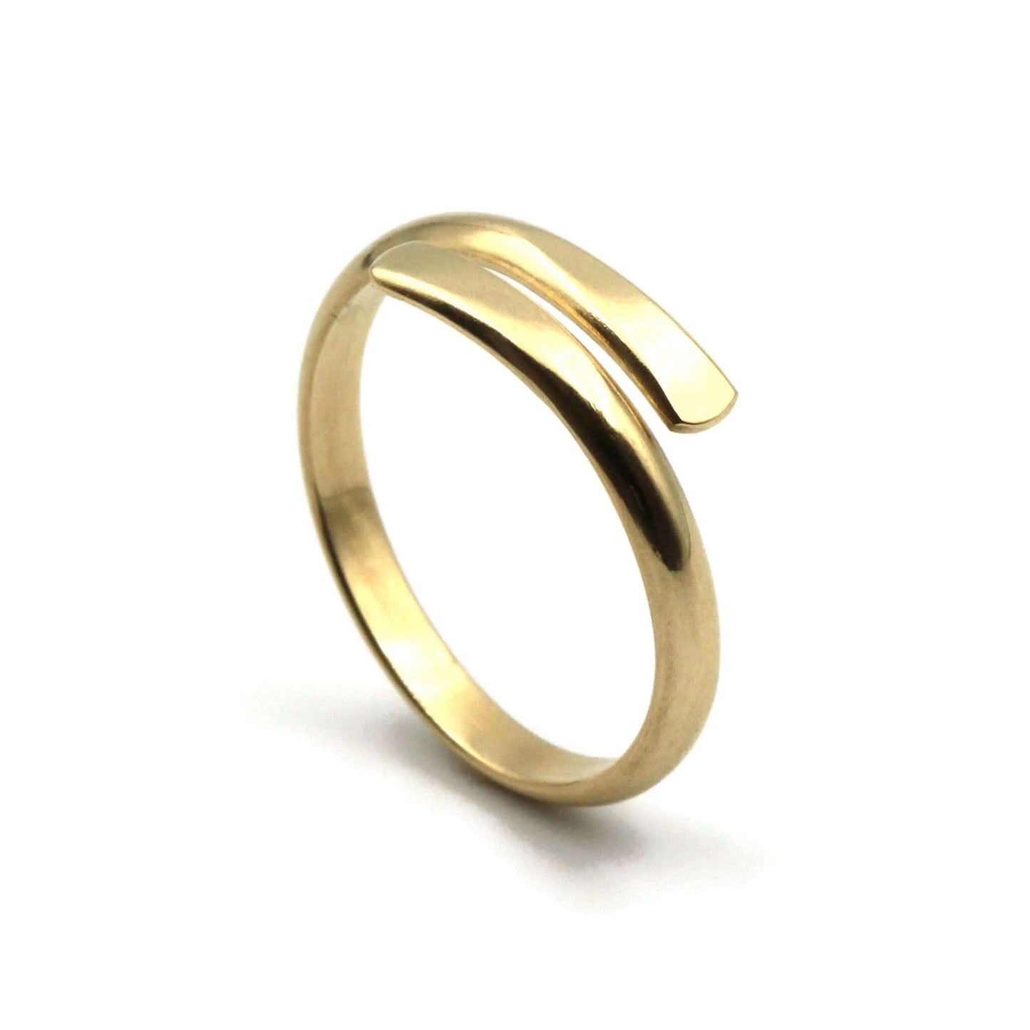 14k Yellow Gold Stacking Ring - Rebecca Cordingley