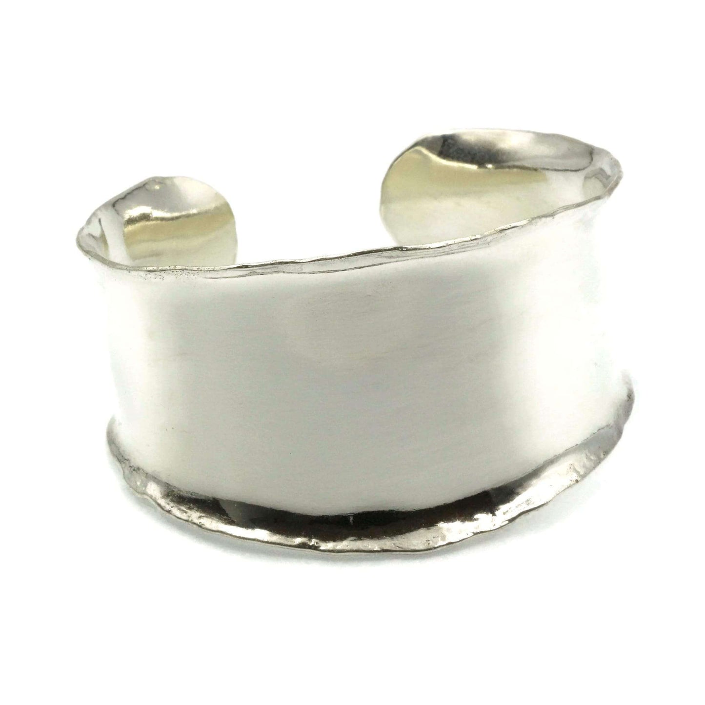 Chunky silver cuff bracelet | Rebecca Cordingley Jewellery