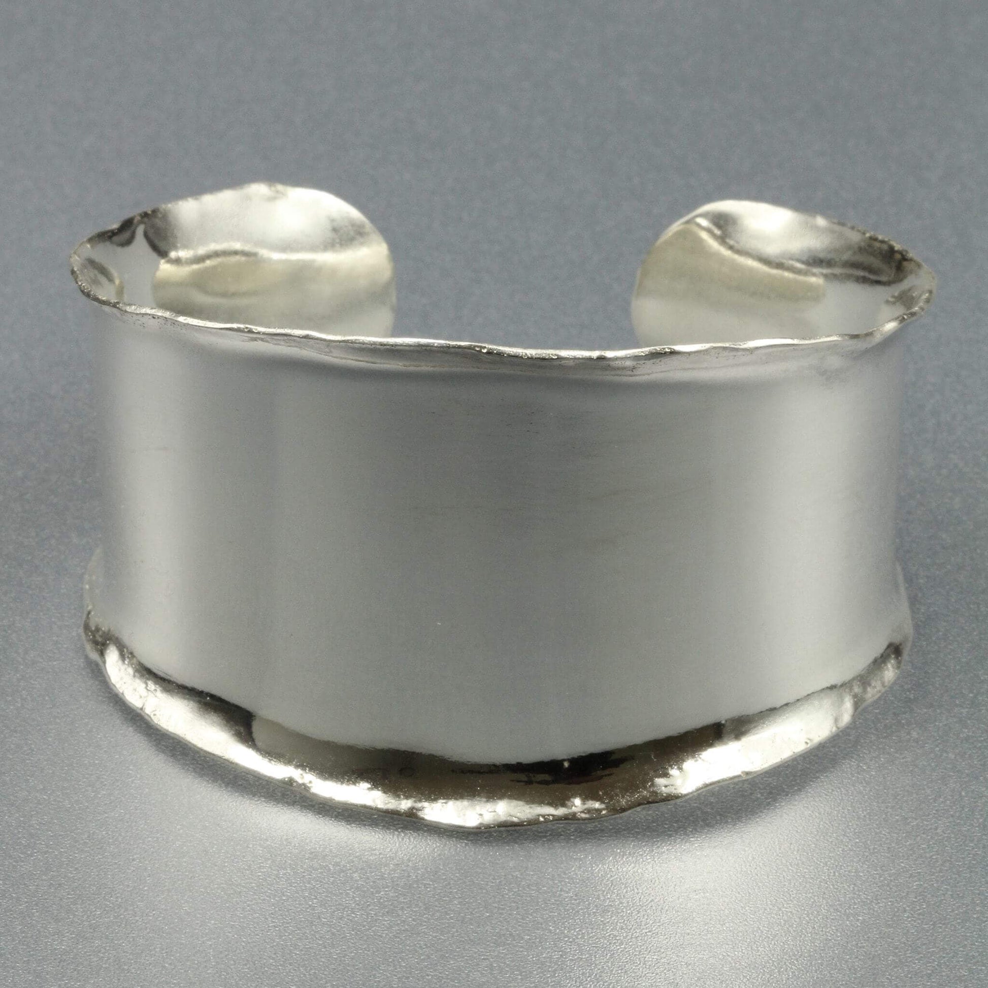 Chunky silver cuff bracelet | Rebecca Cordingley Jewellery