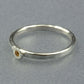 Citrine & Sterling Silver Stackable Ring - Rebecca Cordingley