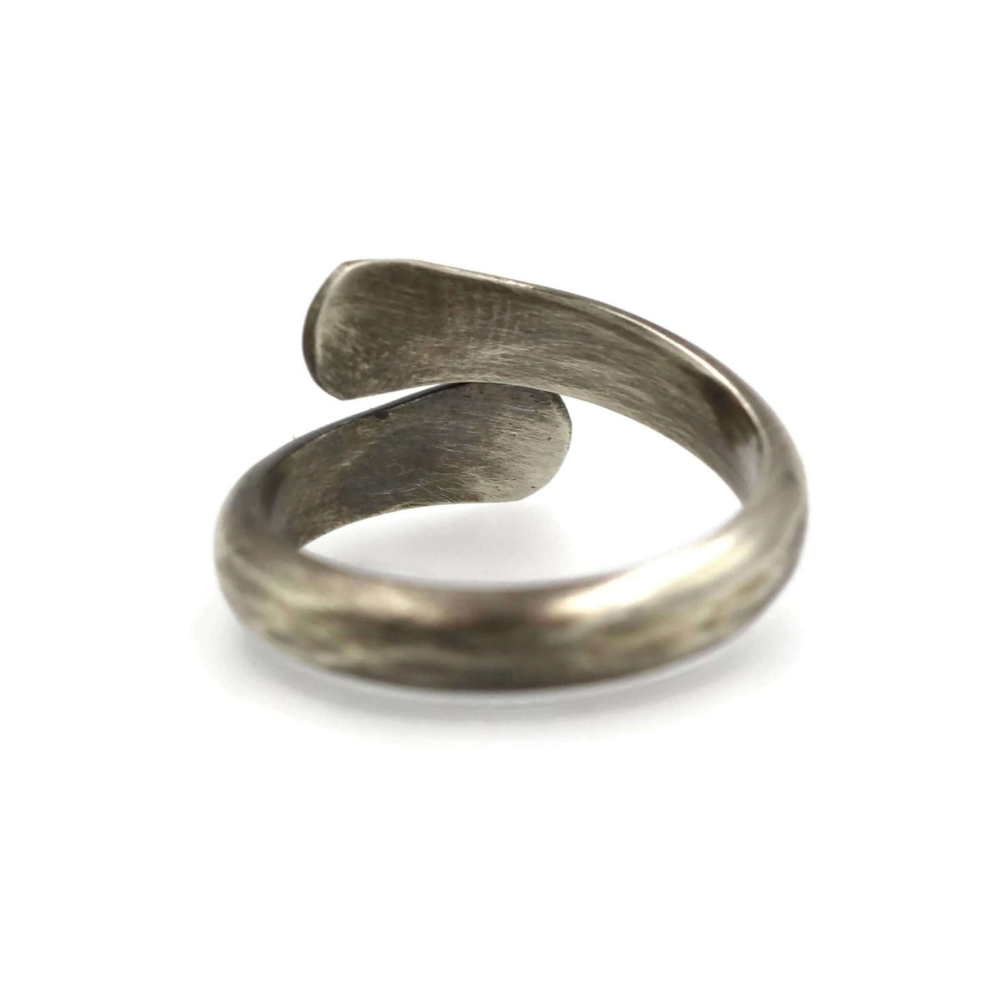 Hammered Sterling Silver Ring for Men - Rebecca Cordingley