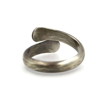 Hammered Sterling Silver Ring for Men - Rebecca Cordingley
