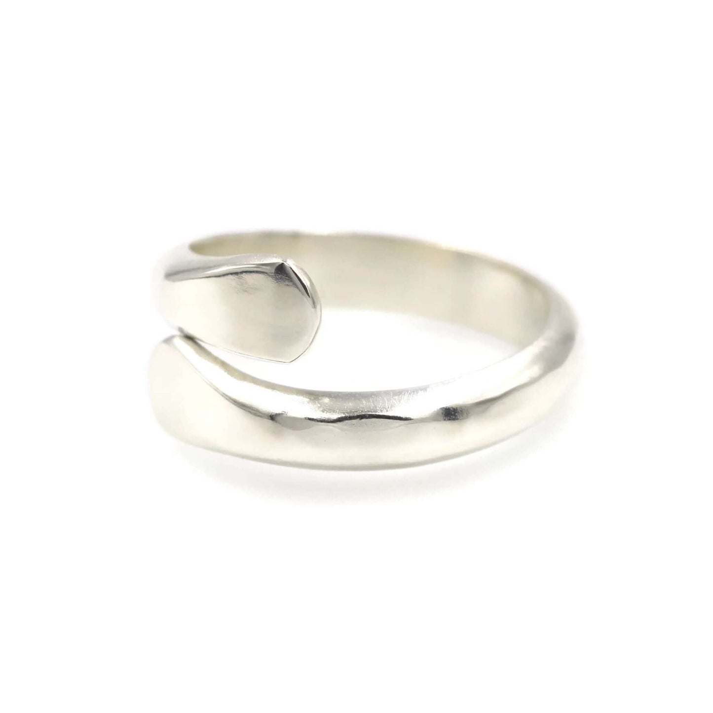 Hammered Sterling Silver Ring for Men - Rebecca Cordingley
