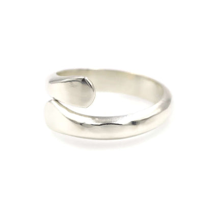 Hammered Sterling Silver Ring for Men - Rebecca Cordingley