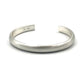 Half Round Sterling Silver Bracelet