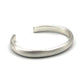 Half Round Sterling Silver Bracelet