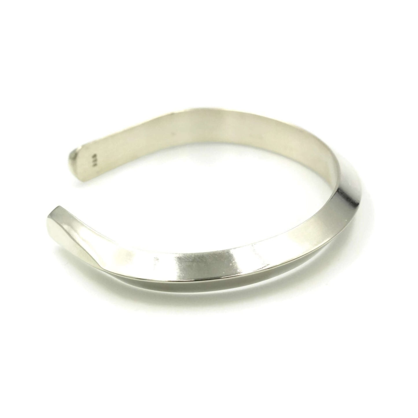 Heavy Silver Cuff Bracelet | Rebecca Cordingley Jewellery