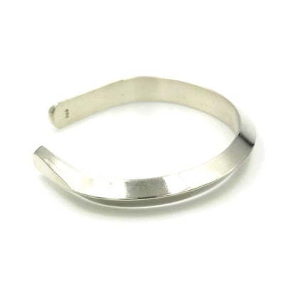 Heavy Silver Cuff Bracelet | Rebecca Cordingley Jewellery