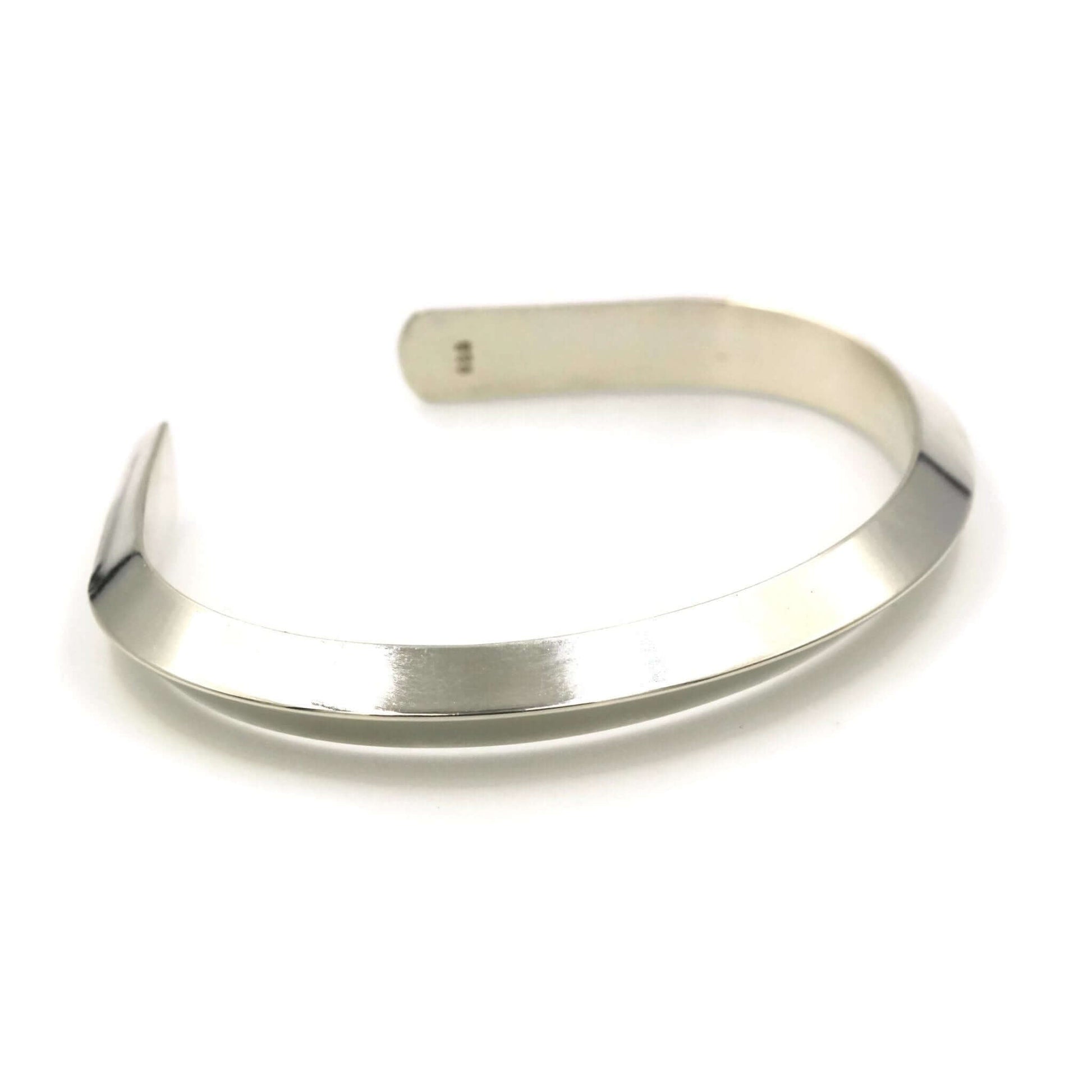Heavy Silver Cuff Bracelet | Rebecca Cordingley Jewellery