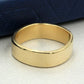 Men's Gold Band Wedding Ring - Rebecca Cordingley