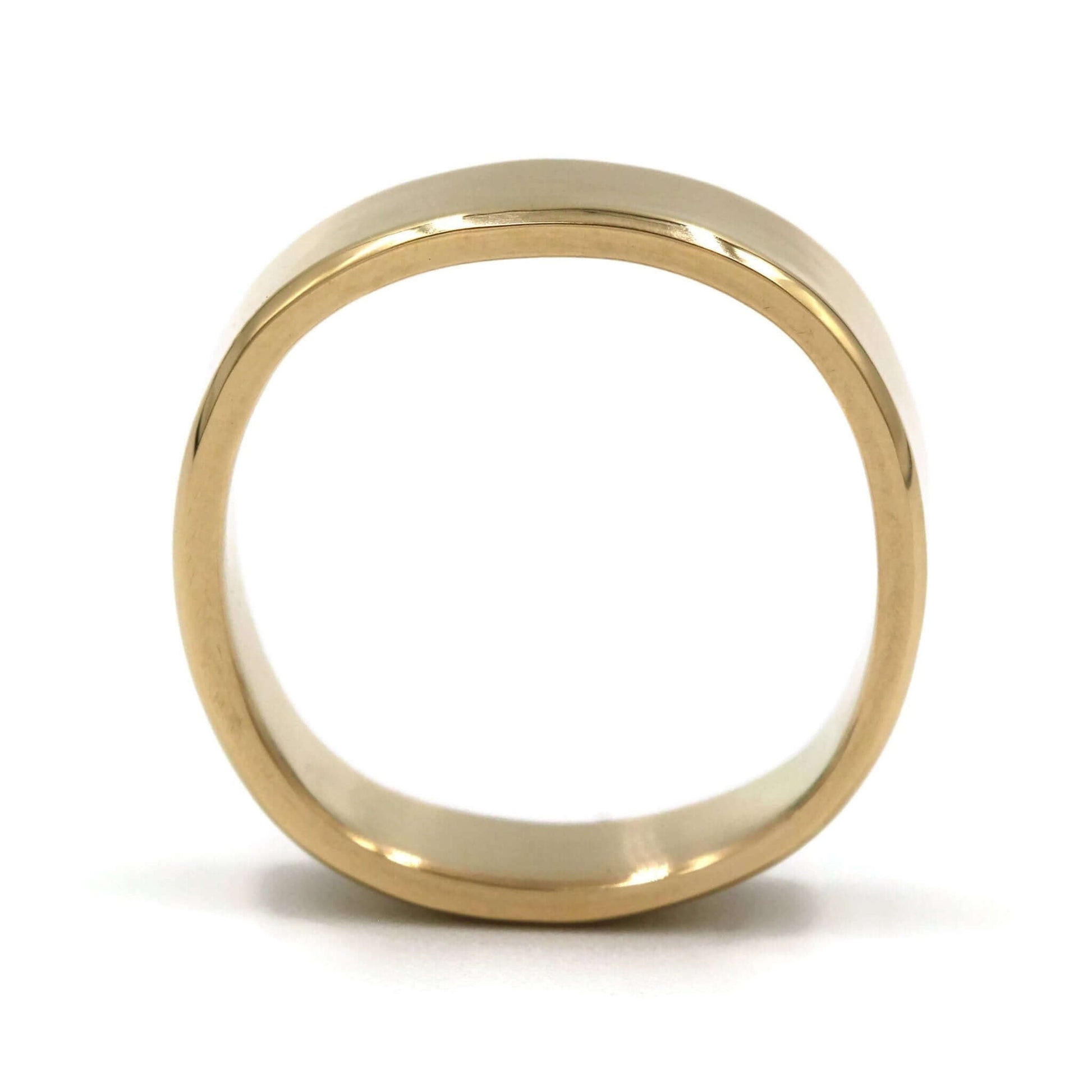 Men's Gold Band Wedding Ring - Rebecca Cordingley