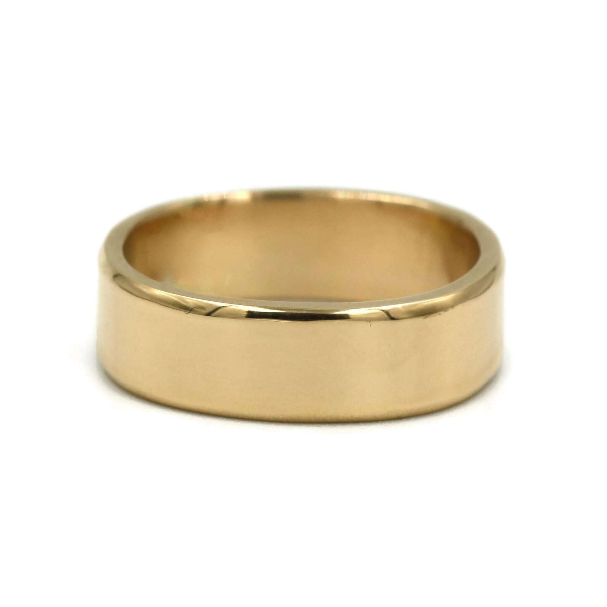 Men's Gold Band Wedding Ring - Rebecca Cordingley