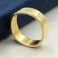 Men's Gold Band Wedding Ring - Rebecca Cordingley