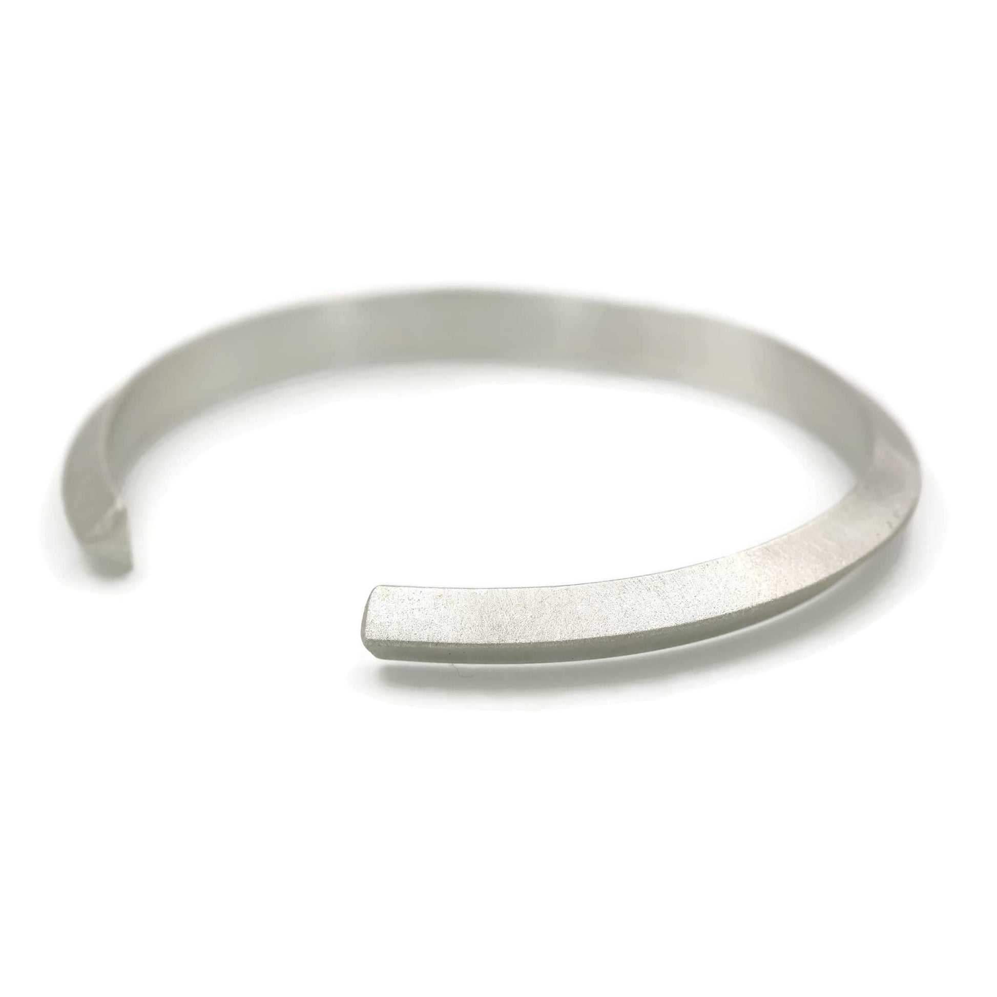 Men's Silver Triangular Cuff Bracelets - Rebecca Cordingley