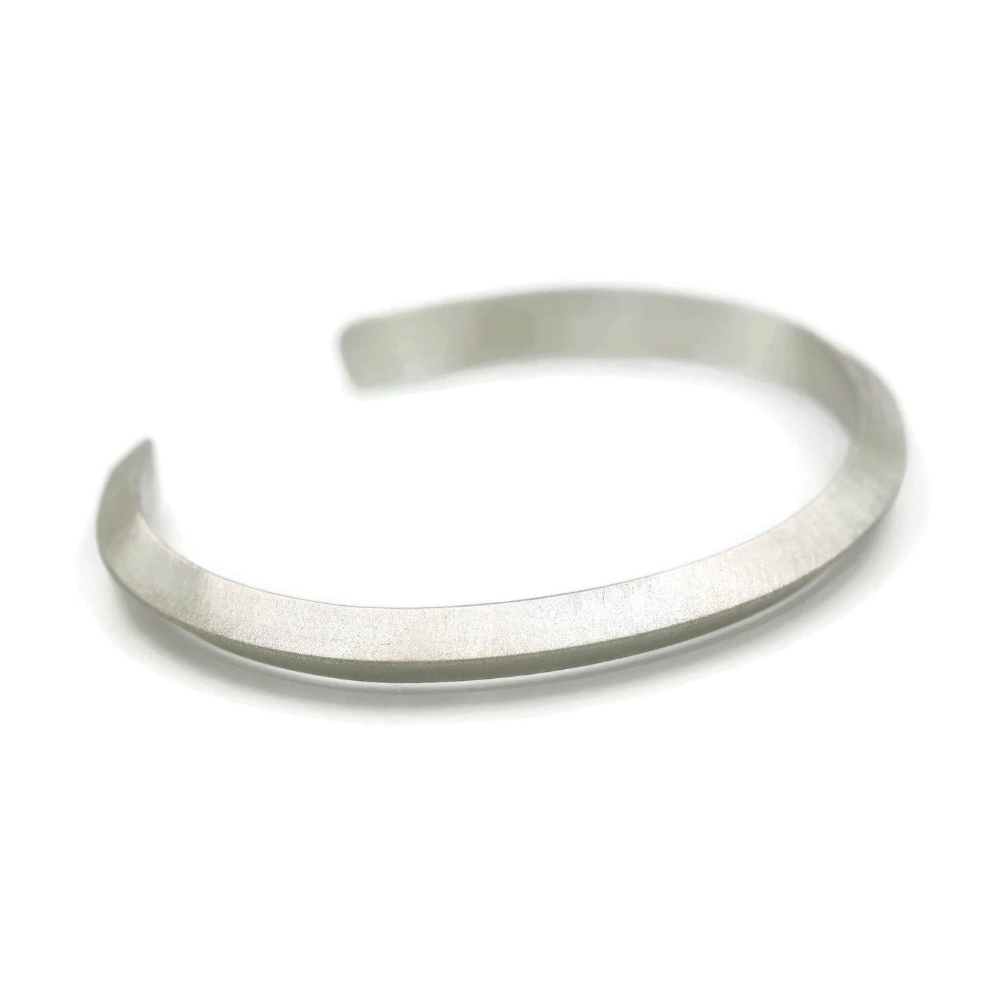 Men's Silver Triangular Cuff Bracelets - Rebecca Cordingley