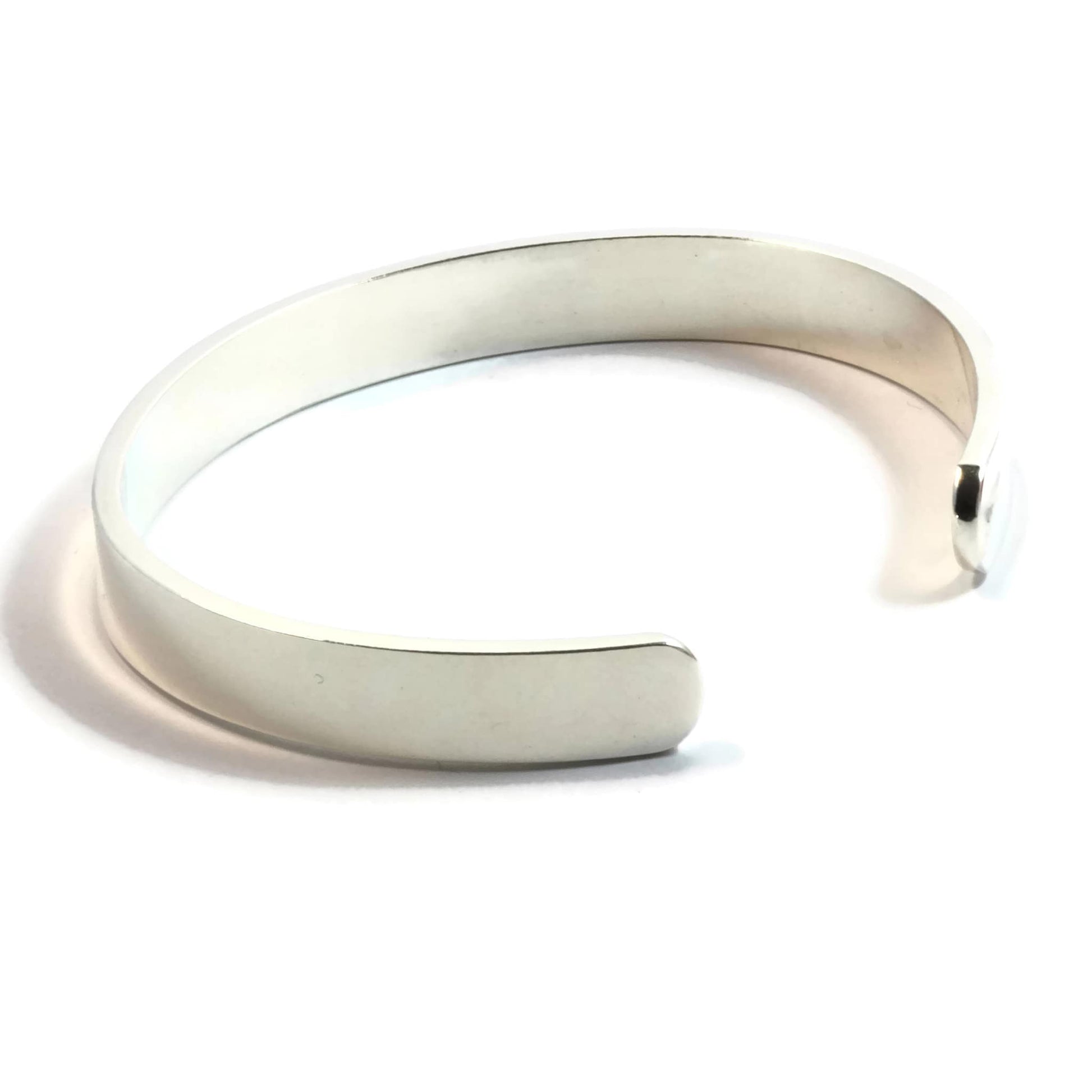 Men's Sterling Silver Cuff Bracelet - Rebecca Cordingley