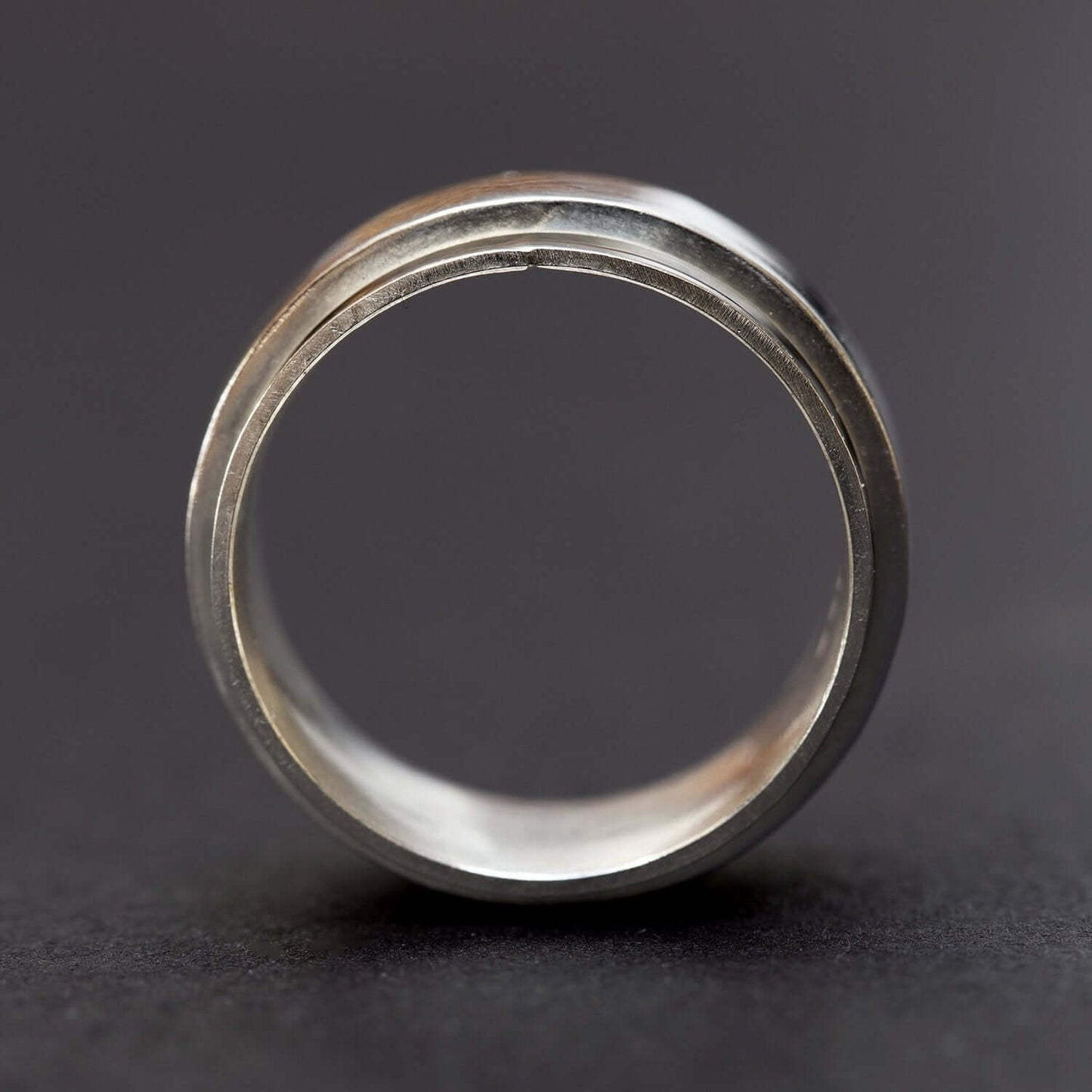 Modern Sterling Silver Spinner Rings - Rebecca Cordingley
