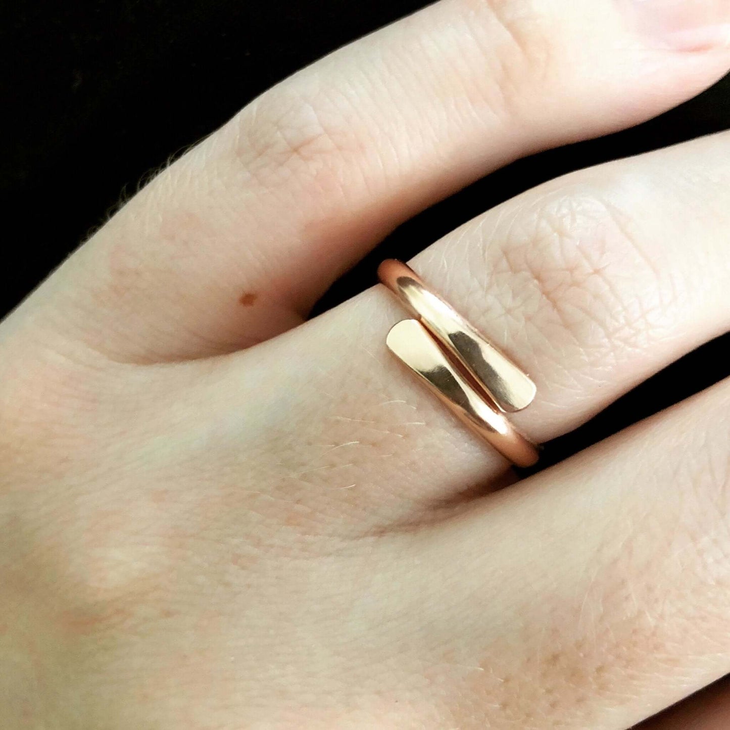 Rose Gold Stackable Ring - Rebecca Cordingley