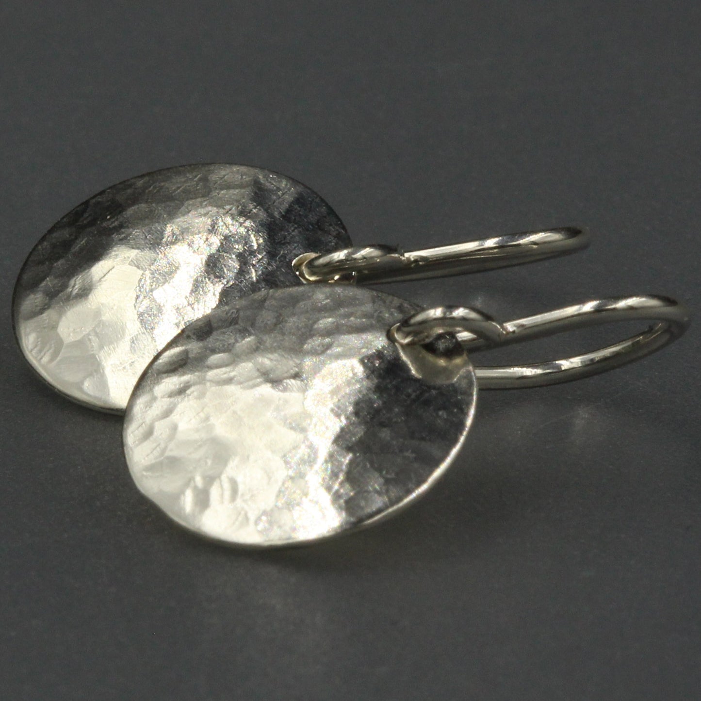 13mm Silver Drop Earrings | Rebecca Cordingley Jewellery