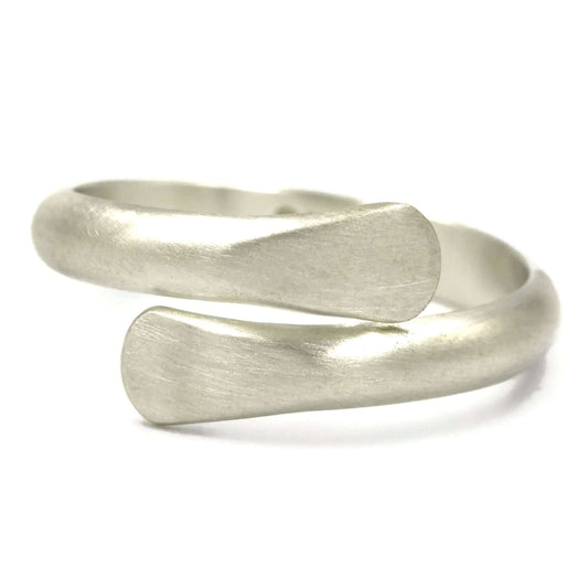 Silver Wrap Around Ring - Rebecca Cordingley