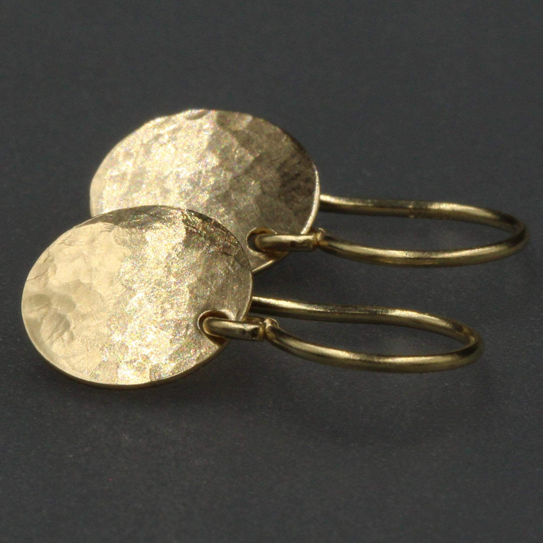 Solid 14k Gold Dangle Earrings - Rebecca Cordingley