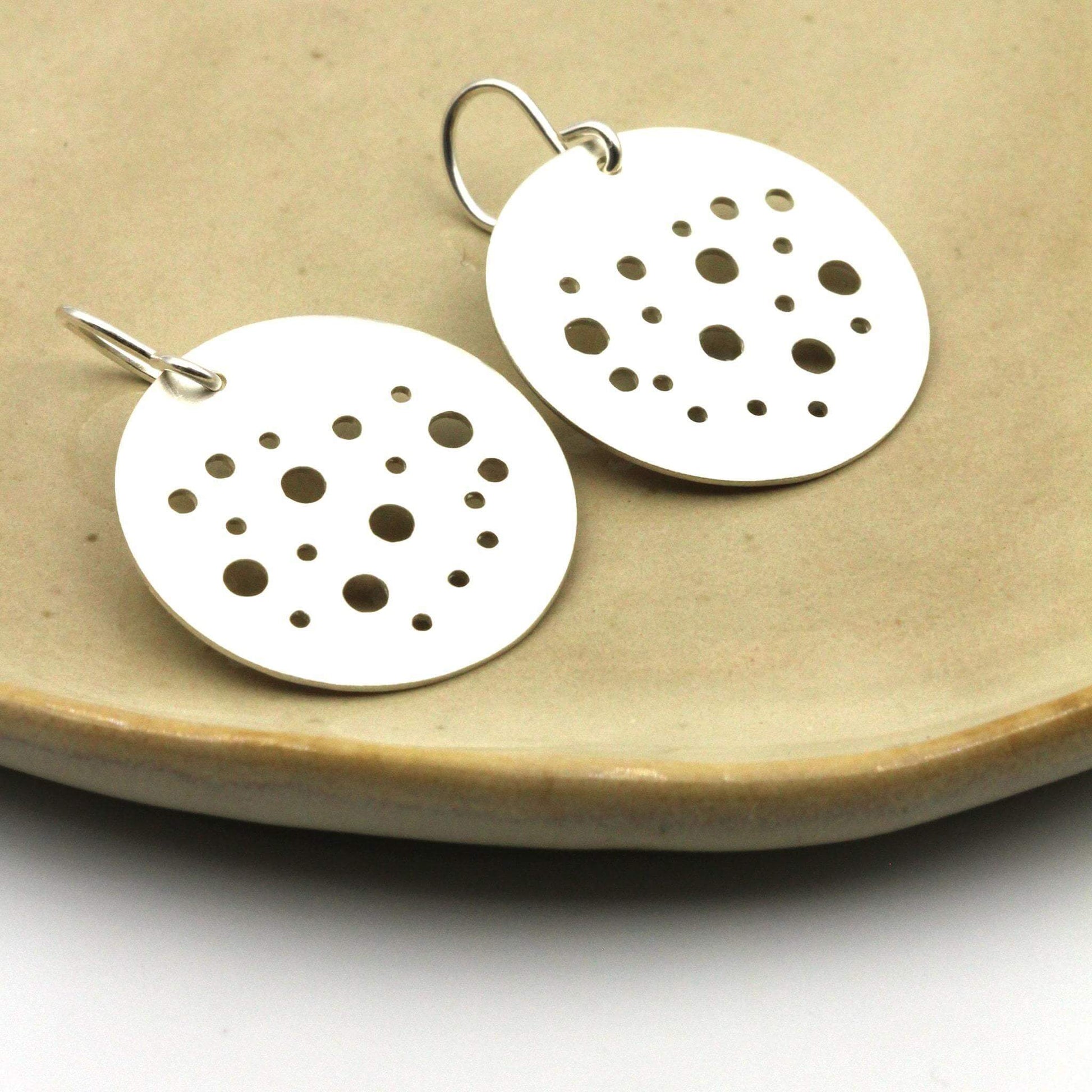 Sterling Silver Drop Earrings - Rebecca Cordingley