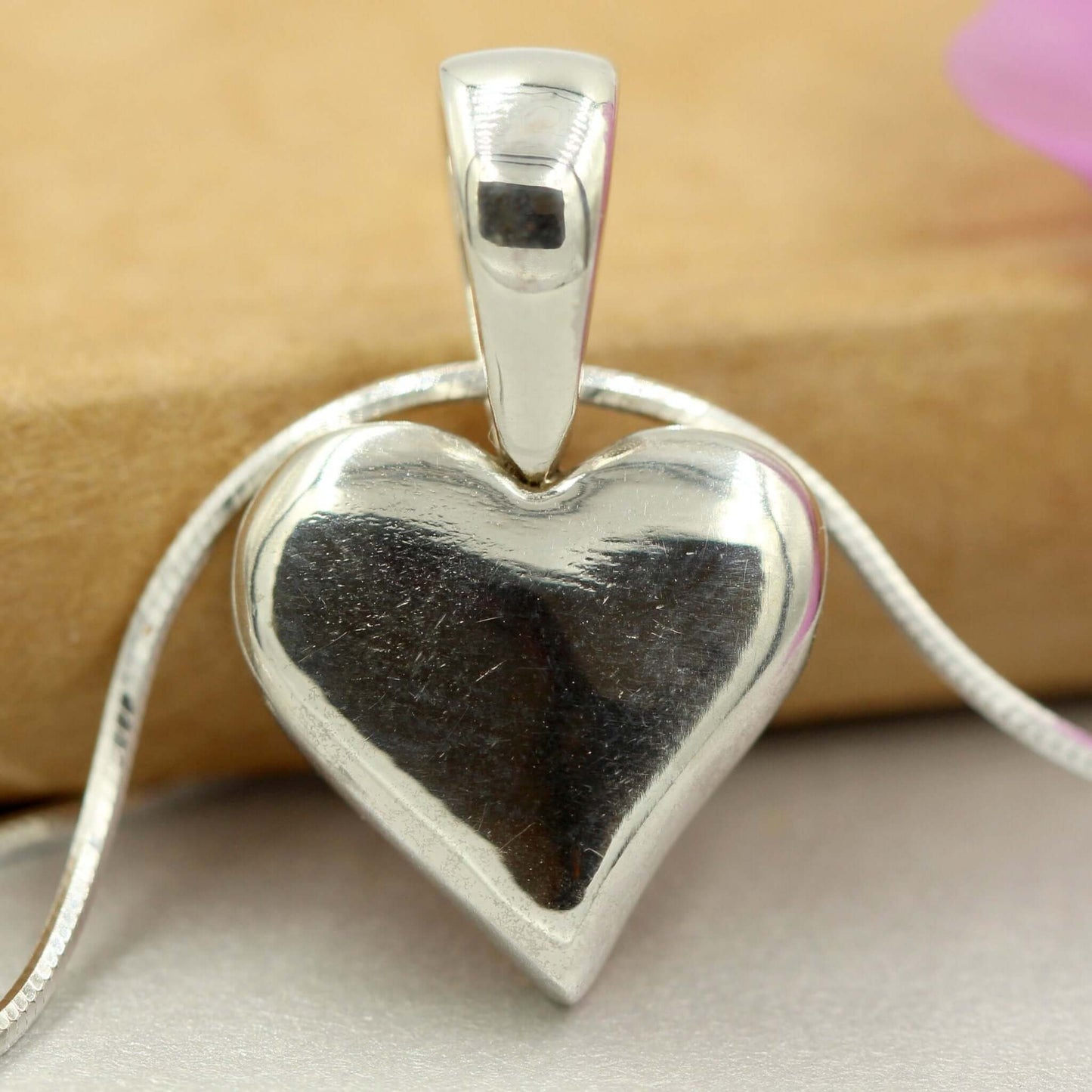 Sterling Silver Heart Pendant - Rebecca Cordingley