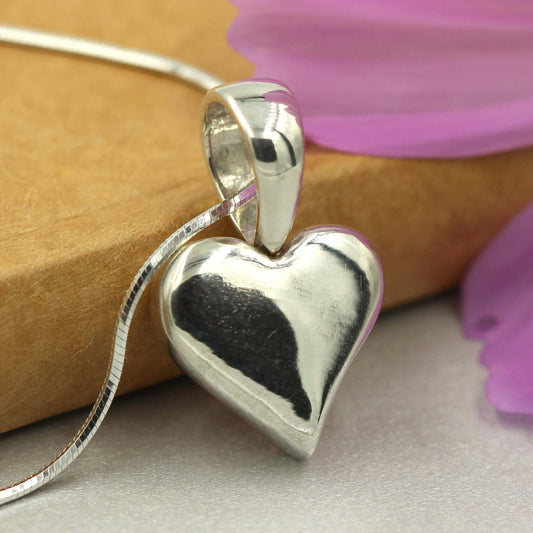 Sterling Silver Heart Pendant - Rebecca Cordingley