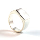 Sterling Silver Men's Signet Ring - Rebecca Cordingley