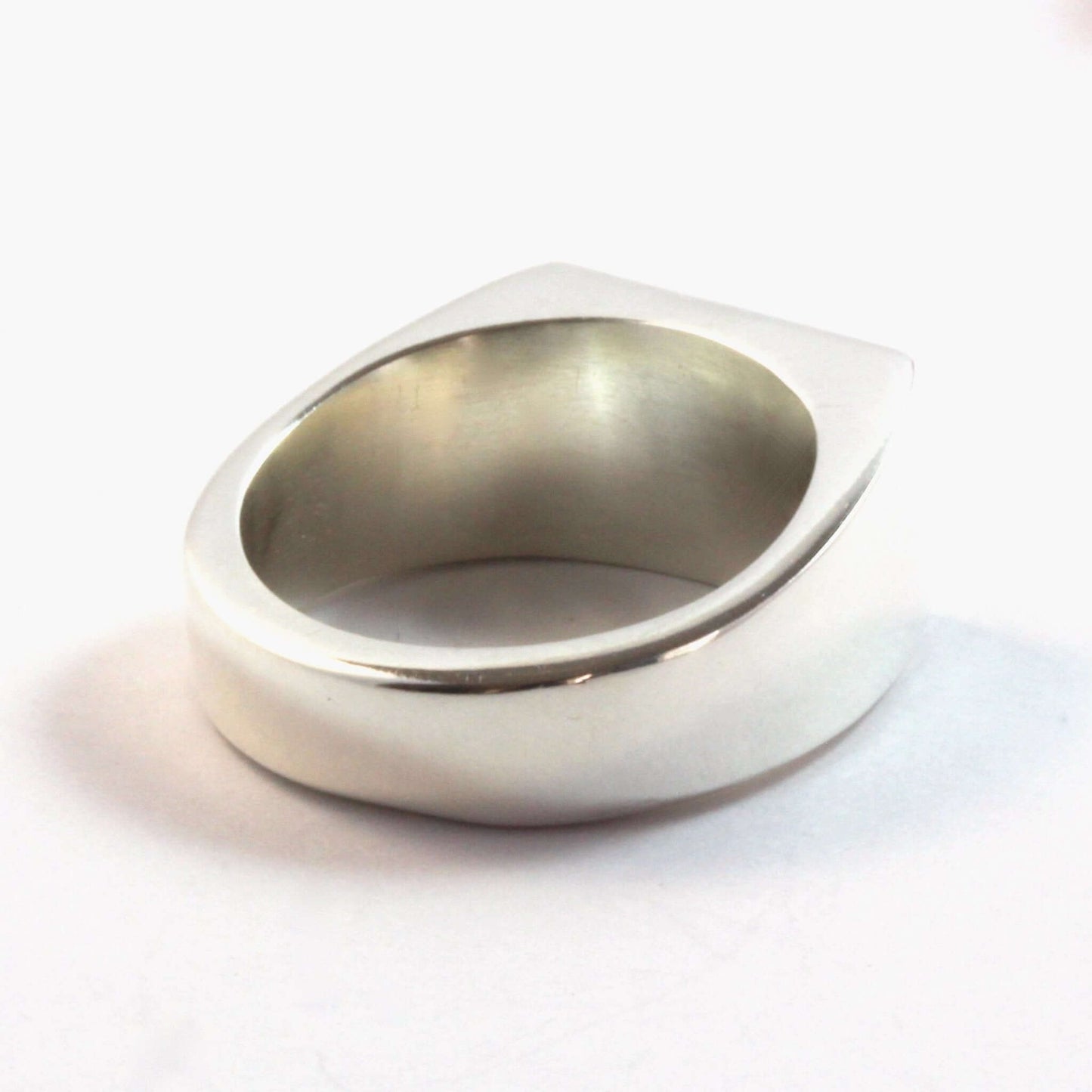 Sterling Silver Men's Signet Ring - Rebecca Cordingley