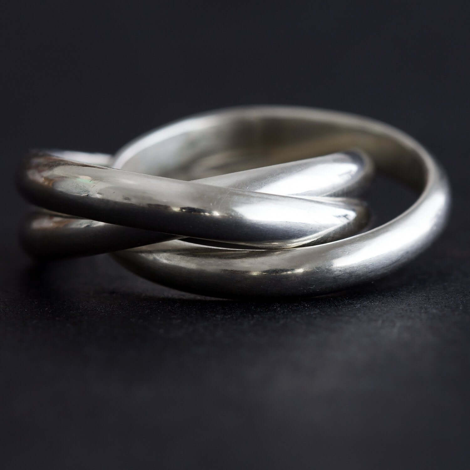 Sterling Silver Russian Wedding Ring - Rebecca Cordingley