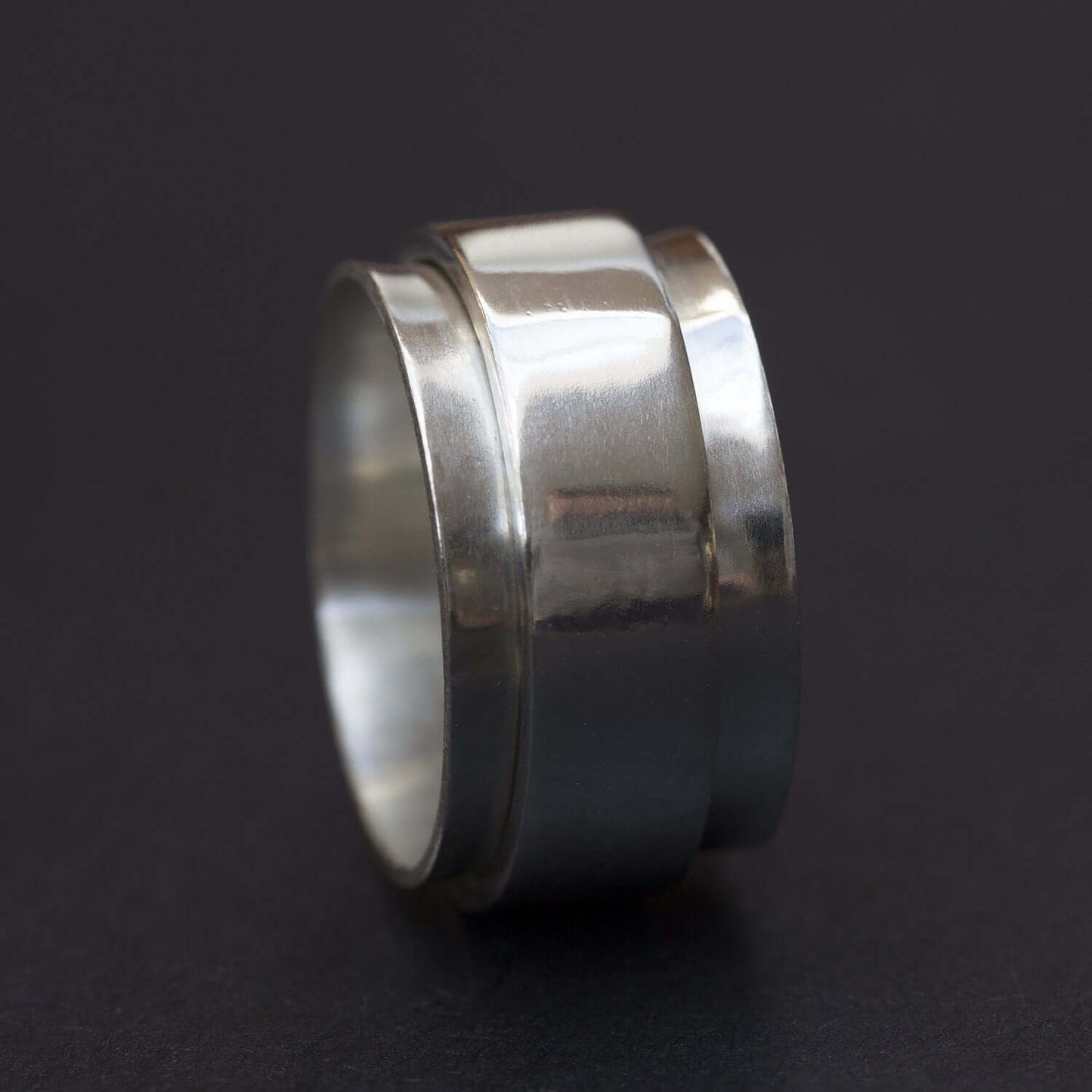 Sterling Silver Spinner Ring | Rebecca Cordingley Jewellery
