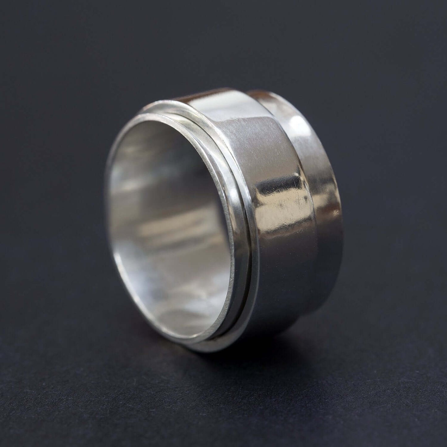 Sterling Silver Spinner Ring | Rebecca Cordingley Jewellery