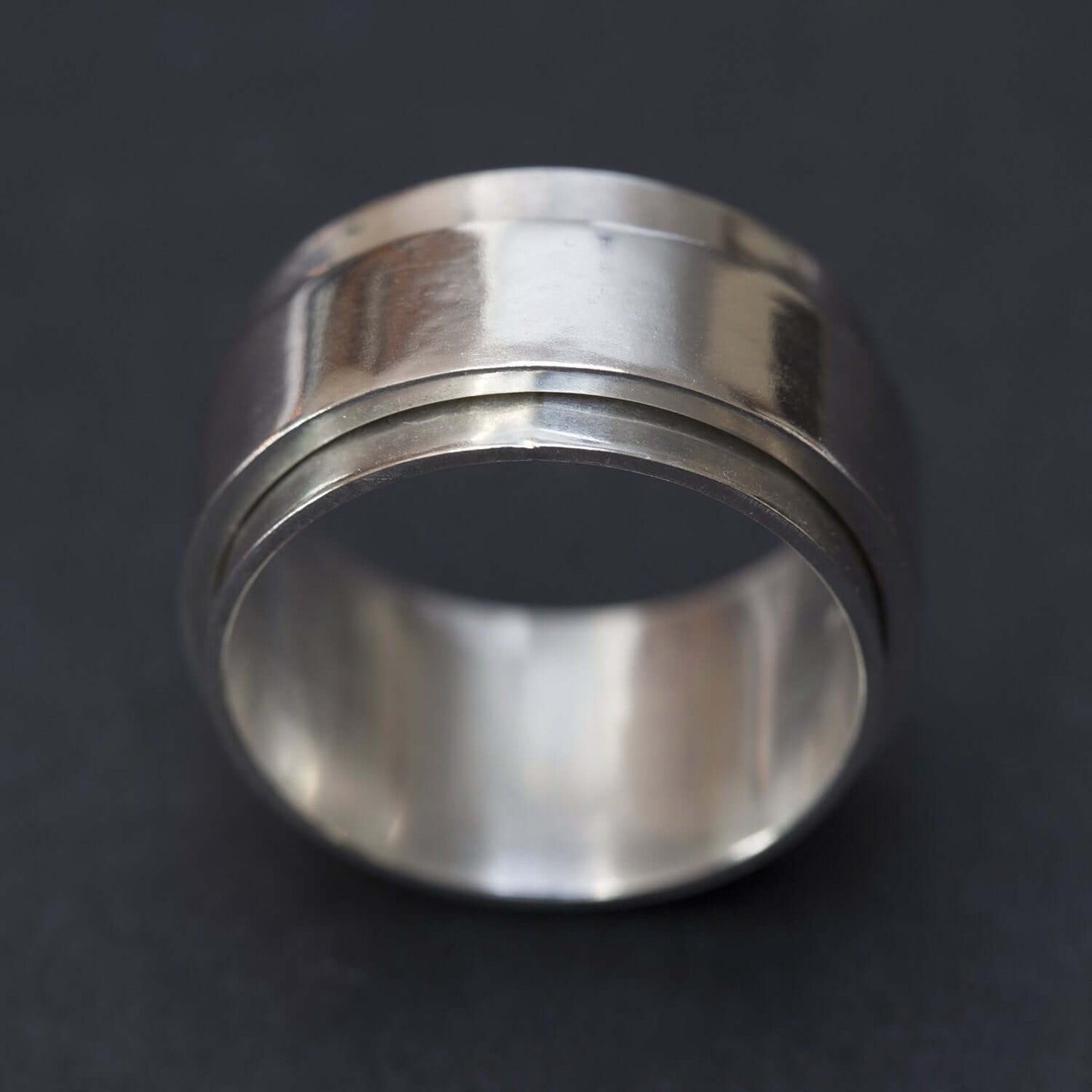Sterling Silver Spinner Ring | Rebecca Cordingley Jewellery
