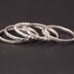 Set of Silver Stacking Rings - Rebecca Cordingley Jewellery