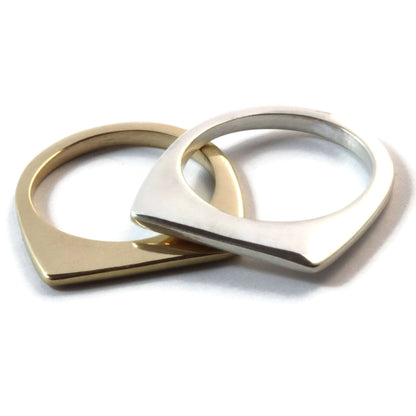 Thin Sterling Silver Stacking Rings - Rebecca Cordingley