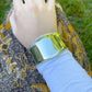 Sterling Silver Bracelet for Women - Melted Cuff Bracelet