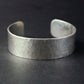 Wide Hammered Sterling Silver Cuff Bracelet - Rebecca Cordingley